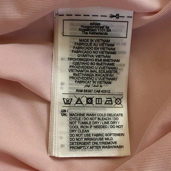 NWT ADIDAS go to golf Pink Quilted Jacket retail &150 - Picture 11 of 11